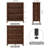 Aust Farmhouse Bookshelf, Wood 3 Shelf Bookcase, Small Floor Free Standing Book Shelves For Living Room, Home Office-124580314