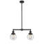 Luminaire suspendu pour îlot de cuisine 2 lumières Clementina-32985902-32985893-32985896