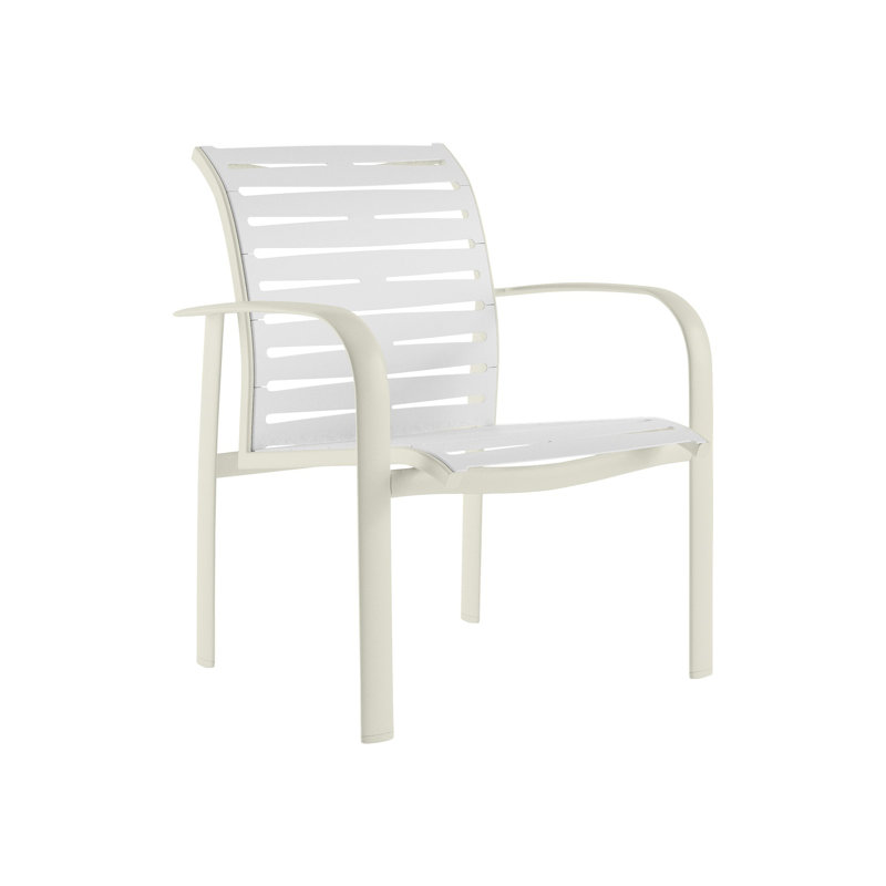 Laguna Beach Outdoor Dining Armchair, Shell, Snow