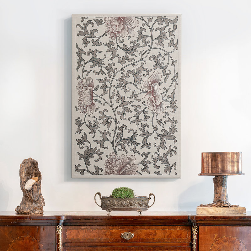 Framed On Canvas Print, 13'' H x 9'' W