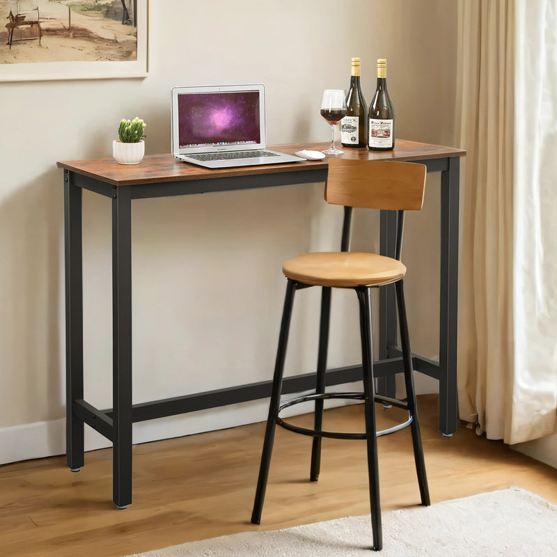 Metal Base Dining Table