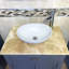 Bovey 750mm Single Bathroom Vanity with Vessel Ceramic Basin