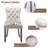 High-end Tufted Velvet Upholstered Nailhead Dining Chair (Set of 4)-2091495574-2091495576