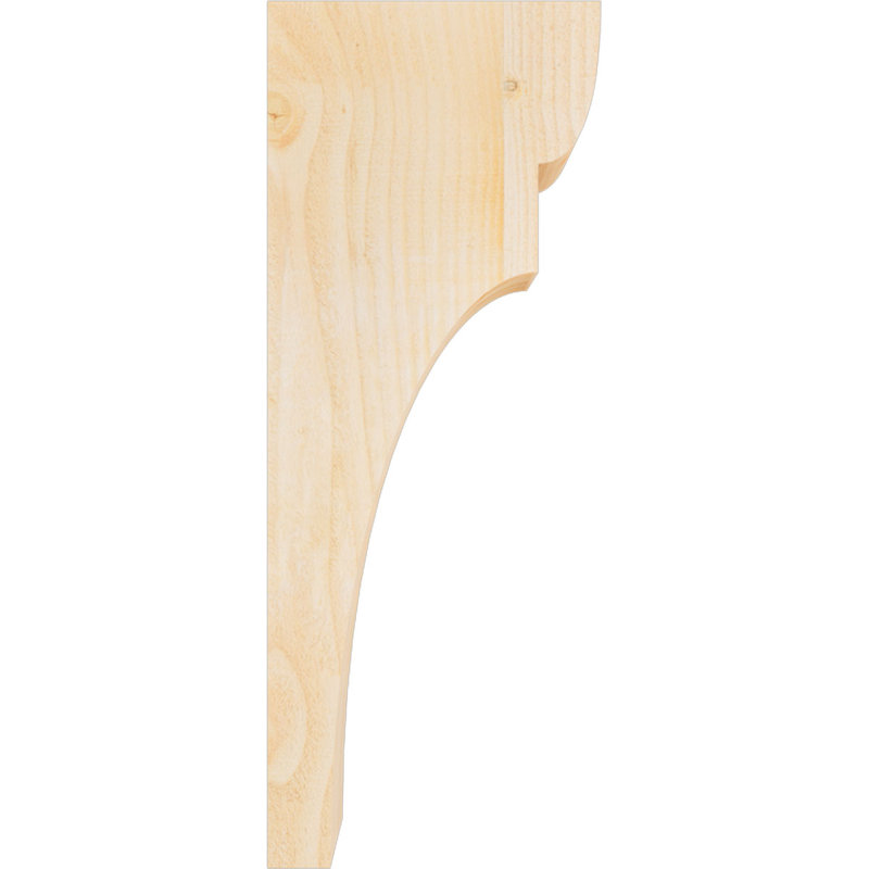 Yorktown Corbel, H 26 po x l 4 po x P 10 po, Sapin de Douglas, Sciage brut