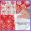 Édredon rouge à motif floral-127458766