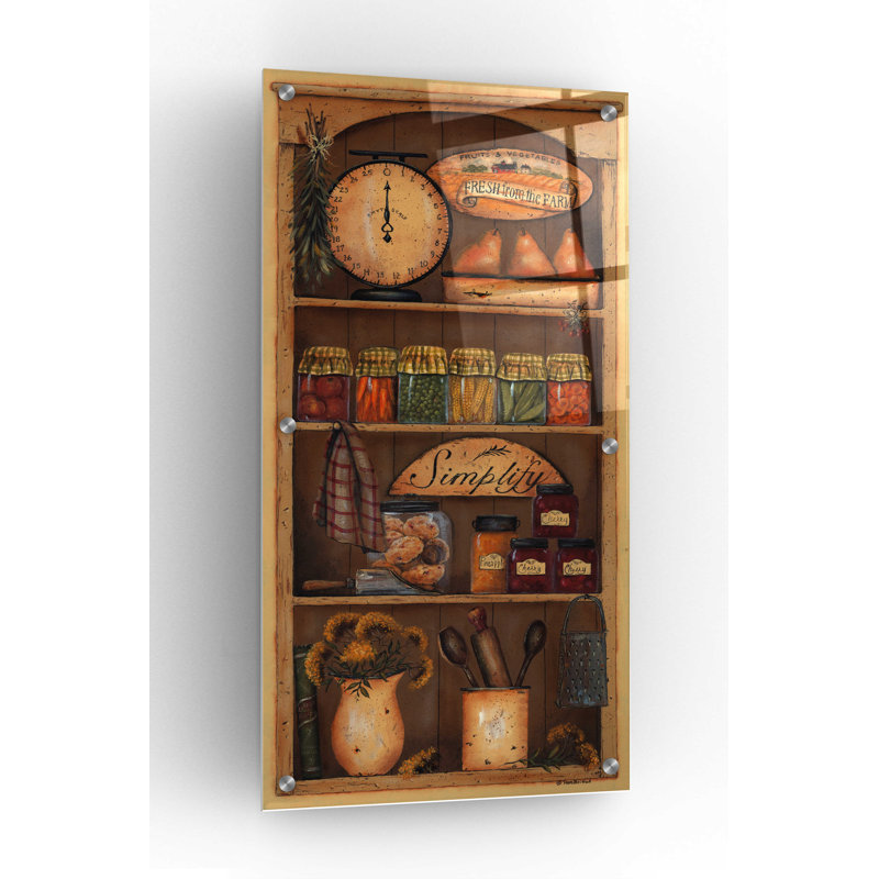 "Pantry I" par Pam Britton - impression sans cadre, H 24 po x l 12 po x P 0,2 po