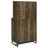 Harlie Rustic Oak 2-Doors Wine Cabinet