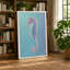 Seahorse Elegance Coastal - Wrapped Canvas-702754857-702754860