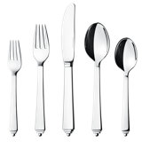 Pyramid 5 Piece Flatware Set, Service for 1