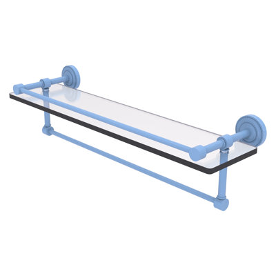 Dottingham Floating Shelf with Towel Bar