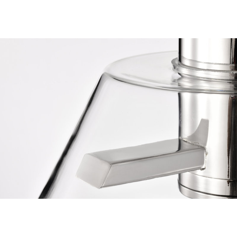 Hales - DEL semi-encastrée 14 pouces avec verre transparent, Nickel poli