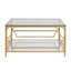 Table basse carrée 33,5 po