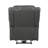 Modern Living Room Furniture 1Pc Power Reclining Chair Faux Leather Upholstery Plush Seating Solid Wood Frame-349205744