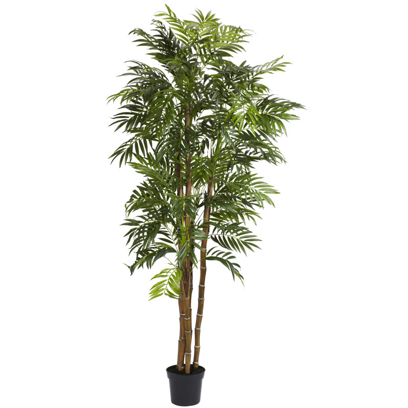 Palmier artificiel 72 po en pot