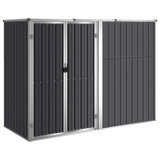 Remise de rangement en acier l 7,38 pi x P 2,92 pi