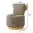 Brayden Upholstered Swivel Armless Accent Chair ( Fully Assembled )-1221241239-1221241237