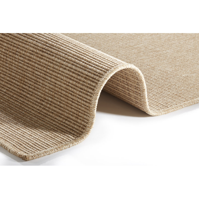 Nature Flatweave Natural Beige Rug, Runner 80 x 250cm