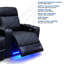 Upholstered Home Theater Seating with Cup Holder-22432054