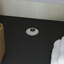 Meuble-lavabo autoportant 35,4 po avec plateau en résine-869439370