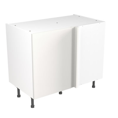 Kitchen Kit Flatpack Value Slab Standard Matt Base Unit Blind Corner
