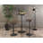Chambord Swivel Adjustable Height Counter Stool with Metal Frame-639827698