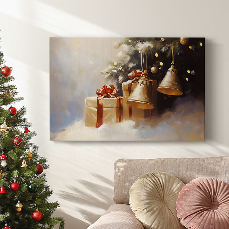 Christmas Holiday Art - Gallery Wrapped Canvas-Series 3-CXXXII, 16" H x 24" W