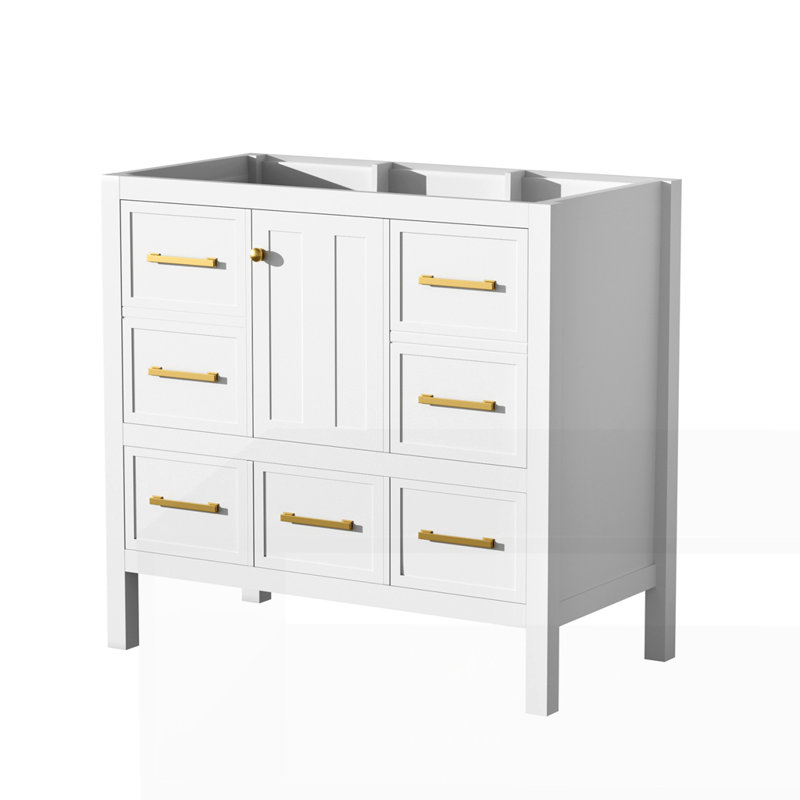 Meuble-lavabo 36 po sans lavabo, Blanc