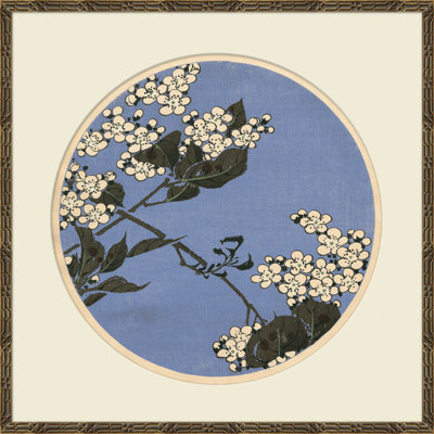 Cherry Blossom Woodblock III Giclee Print