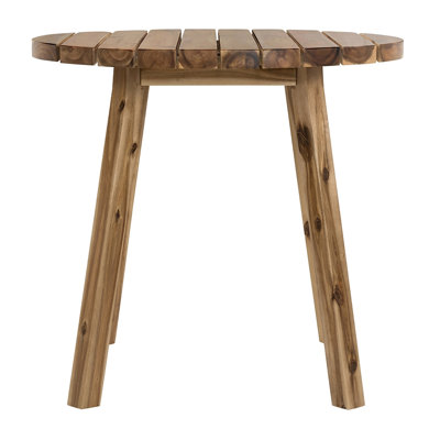 Round Solid Wood Dining Table, 32x30", French Country Style 32"x30", Classic Look For Room