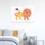 Joyeux lion, art mural contemporain-129147133