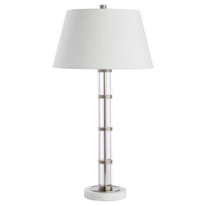 Silvia Marble and Acrylic Table Lamp
