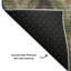 Tapis taupe Cerrito lavable à la machine de qualité supérieure-109610994