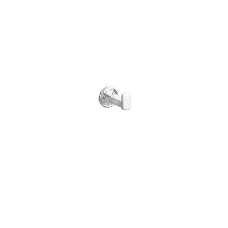 Single Robe Hook, Polished Chrome