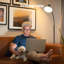 Lampe sur pied DEL 67,72 po Flagstaff