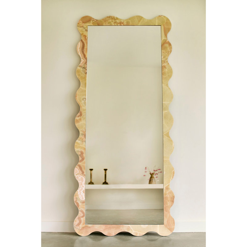 Deniz Rectangle Stone Mirror