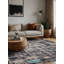 Tapis gris lavable à la machine-1027633100