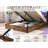 Rustic Brown Bed-114795751