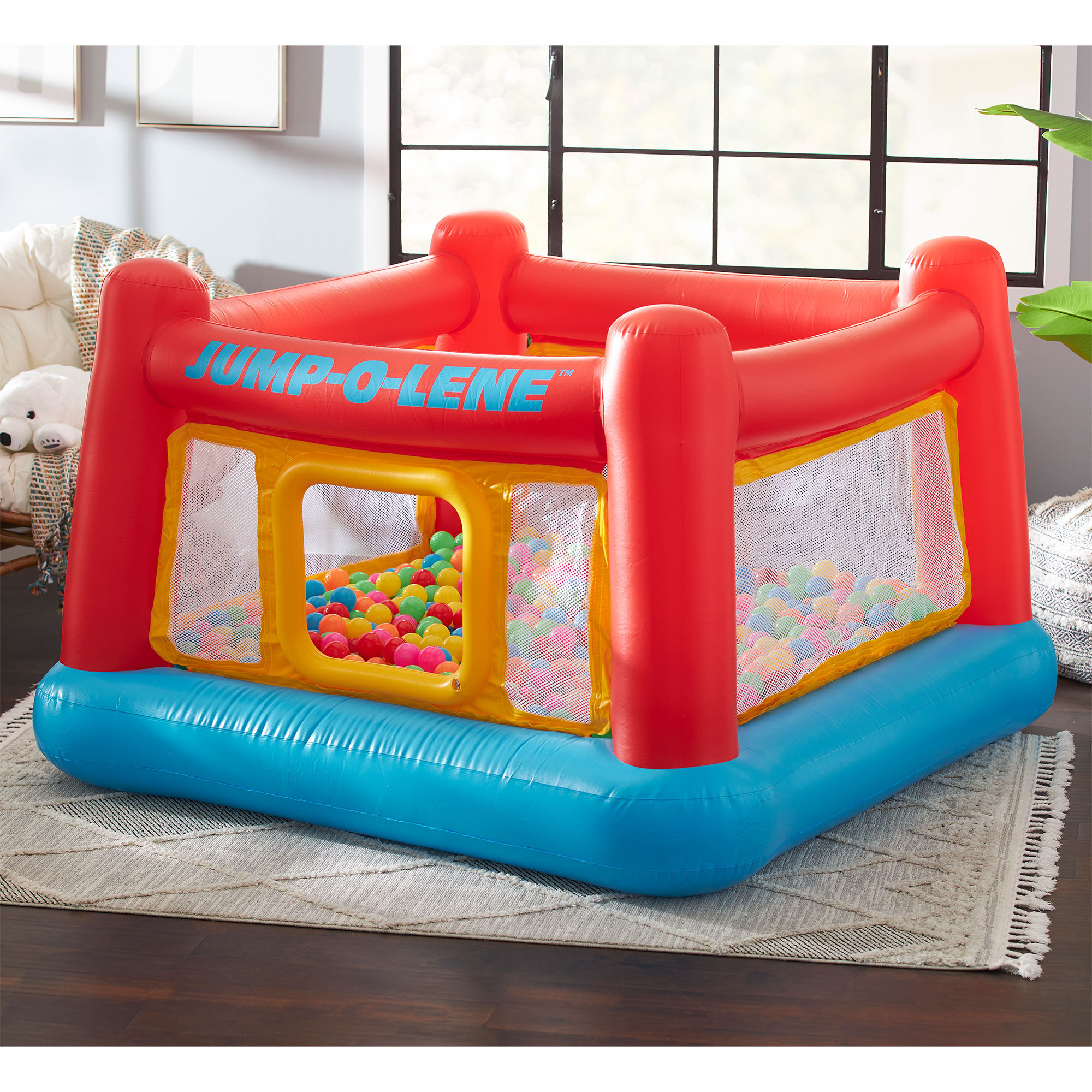 Intex Inflatable JumpOLene Trampoline Bounce House & Reviews Wayfair