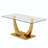 Bertold Glass Top Dining Table