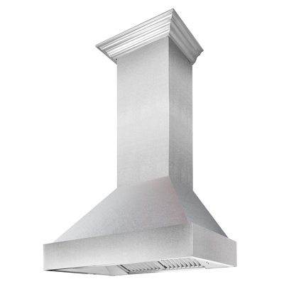 30" Fingerprint Resistant Stainless Steel Range Hood with Fingerprint Resistant Shell (8654SN-30)