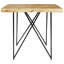 Ancheta Mango Rectangular Wood Top Dining Table-1576631948