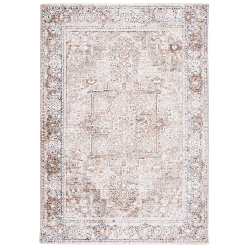 Tapis oriental performance Jacomine, Rectangle 4 pi 5 po x 6 pi 5 po