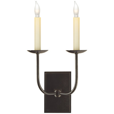 Chapman & Myers TT Double Sconce