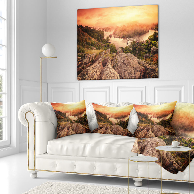 Housse de coussin Schafer, 16 po x 1 po, Coussin décoratif