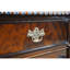 Buffet en forme de boule et griffe acajou