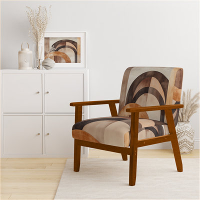 Chaise rembourrée Abstract Shapes