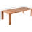 Tulum Solana 108" Rectangle Teak Outdoor Dining Table 