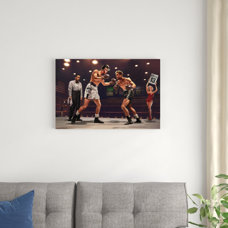 " Final Round " by Chris Consani, 20" H x 30" W  