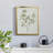 " Single Sprig I " Painting Print