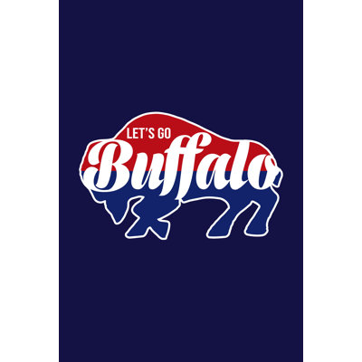Buffalo Outdoor House Flag